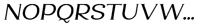 Clavisy Italic Font UPPERCASE