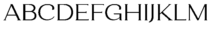 Clavisy Light Font UPPERCASE