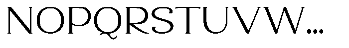 Clavisy Light Font UPPERCASE