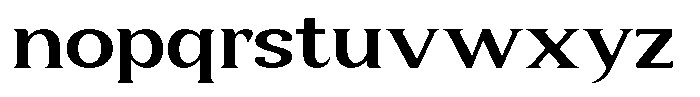 Clavisy Semi Bold Font LOWERCASE