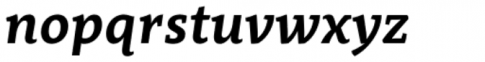 Clavo Bold Italic Font LOWERCASE