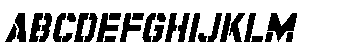 Clean Streets JNL Oblique FONT