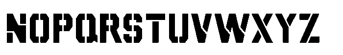 Clean Streets JNL Regular Font UPPERCASE