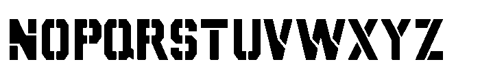 Clean Streets JNL Regular Font LOWERCASE