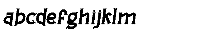 Clear Gulch Oblique FONT