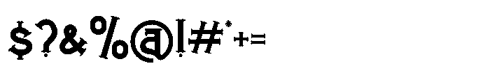 Clear Gulch Regular Font OTHER CHARS
