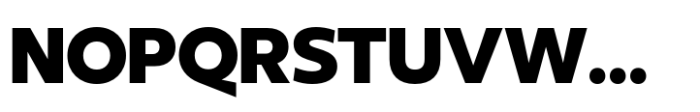 Clear Pro Korean Black Font UPPERCASE