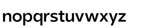 Clear Pro Medium Font LOWERCASE