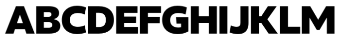 Clear Pro Thai Black Font UPPERCASE