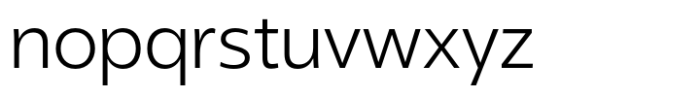 Clear Pro Thai Light Font LOWERCASE