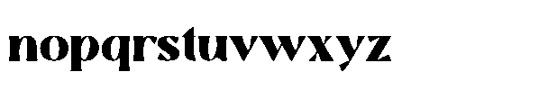 Clemb Extra Bold Font LOWERCASE