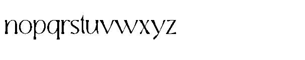 Clemb Light Font LOWERCASE
