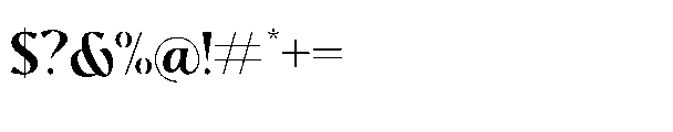 Clemb Semi Bold Font OTHER CHARS