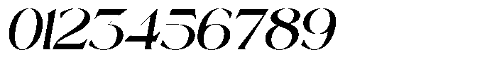 Clemora Italic Font OTHER CHARS