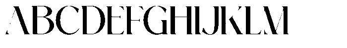 Clemora Regular Font UPPERCASE