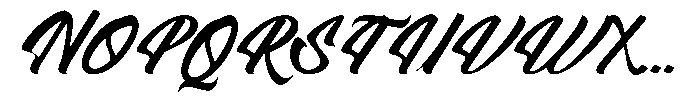Cleophas Script Font UPPERCASE