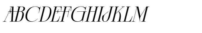 Clerioo Serif Italic Font UPPERCASE