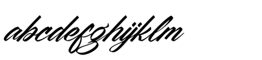 Clesha Halgestine Italic FONT