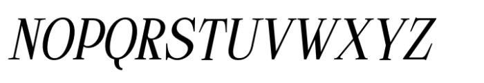 Clevon Italic Font UPPERCASE