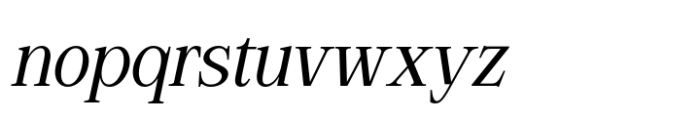 Clevon Italic Font LOWERCASE