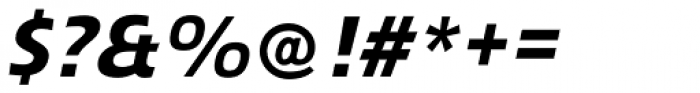 Clic Italic Font OTHER CHARS