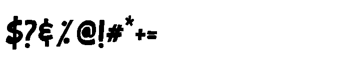Clickba Italic Thumbnails Font OTHER CHARS