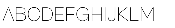 Clinto Thin Font UPPERCASE