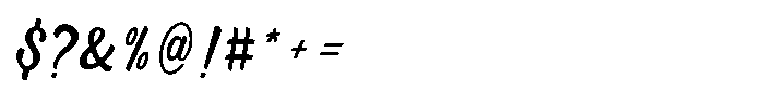 Clintonia Font OTHER CHARS