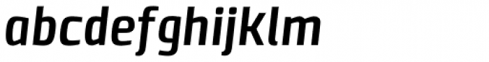 Clio Condensed Bold Italic Font LOWERCASE