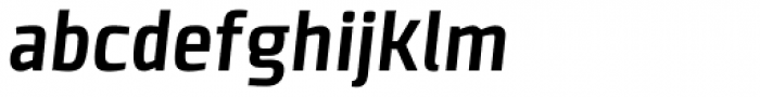 Clio Condensed Bold Oblique Font LOWERCASE