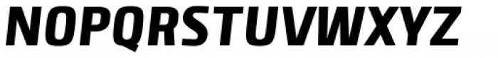 Clio Condensed UltraBlack Italic Font UPPERCASE