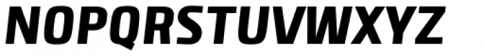 Clio Condensed UltraBlack Oblique Font UPPERCASE