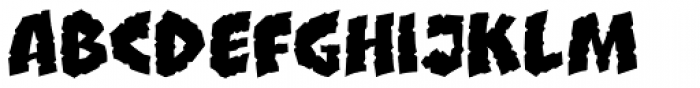 Clobberin Time Crunchy Font LOWERCASE