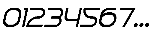 Cloera Italic Font OTHER CHARS