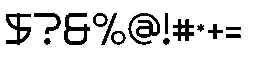 Cloera Regular Font OTHER CHARS