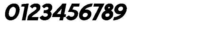 Clofie Black Italic Font OTHER CHARS