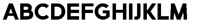 Clofie Black Font UPPERCASE