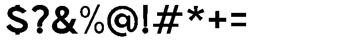 Clofie Bold Font OTHER CHARS