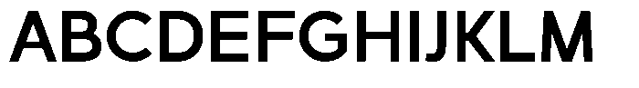 Clofie Bold Font UPPERCASE