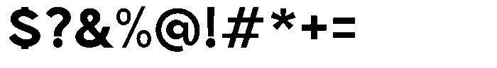 Clofie Extra Bold Font OTHER CHARS