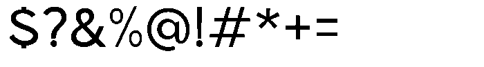 Clofie Medium Font OTHER CHARS