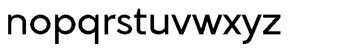 Clofie Medium Font LOWERCASE