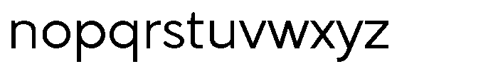 Clofie Regular Font LOWERCASE