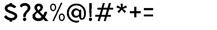 Clofie Semi Bold Font OTHER CHARS