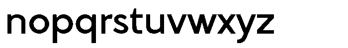 Clofie Semi Bold Font LOWERCASE