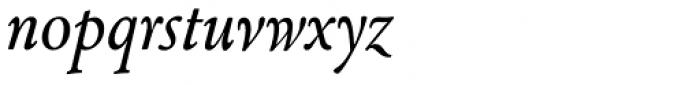 Clois Old Style B EF Italic Font LOWERCASE