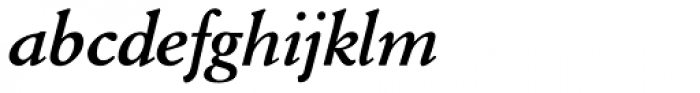 Cloister URW Bold Italic Font LOWERCASE