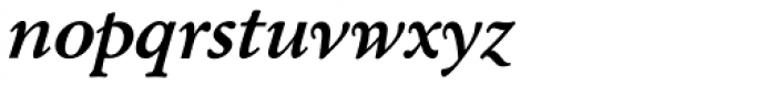 Cloister URW Bold Italic Font LOWERCASE