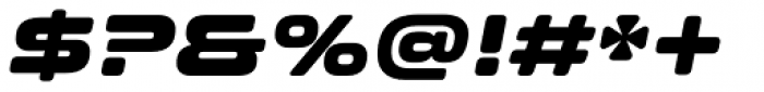 Clonoid Black Italic Font OTHER CHARS
