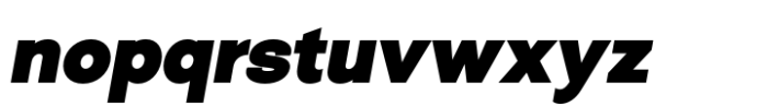 Closer Black Italic Font LOWERCASE